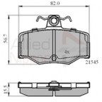 Image for Brake Pad Set