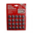 Image for 17mm Chrome Wheel Nut Bolt Cover NCO01-CH