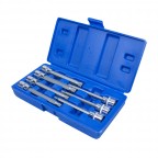 Image for Blue Spot 3/8" Drive Extra Long Spline Socket Bit Set - 7 Piece