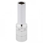 Image for Draper 1/2" Square Drive 12 Point Deep Socket - 10mm