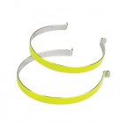 Image for Fluorescent Yellow Reflective Trouser Clips - Set of 2