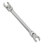 Image for Sealey Flexi Head Flare Nut Spanner - 10/11mm