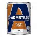 Image for Armstead Red Floor Paint 5 Litre