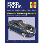 Image for Ford Focus Petrol & Diesel 64 to 18 (October 14 - 18) - Haynes Manual