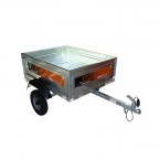 Image for Erde Trailers 122.2 Classic Box Trailer with Tipping Mechanism and Removable Tailgate
