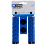 Image for Oxford Lock-On Fat Grips - Blue
