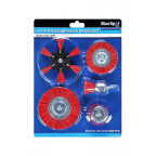 Image for Blue Spot 5 Piece Nylon Abrasive Set