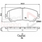 Image for Brake Pad Set
