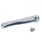 Image for Oxford Left Hand Crank Arm Cotterless Alloy Silver - 170mm