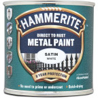 Image for Hammerite Metal Paint - Satin White - 250ml