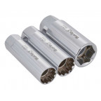 Image for Blue Spot 3/8" Thin Wall Spark Plug Sockets - 14, 16, 18mm