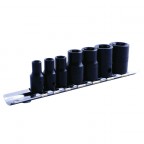 Image for Laser 3/8"D & 1/4"D Star Socket Set - 7 Piece