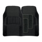 Image for Streetwize Deep Pile Luxury Carpet with Stain Protection - Black