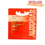 Image for Mini Blade Fuses 5 Amp - Pack 3