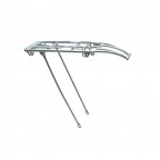 Image for Alloy Spring Top Luggage Pannier Rack - Silver