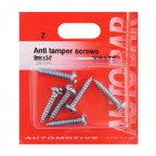 Image for Anti Tamper Security Screws 8mm x 3/4" - Pack 6