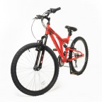 Image for Dual Suspension Mountain BiKE - Red - 24" Wheels