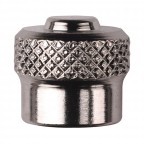 Image for Metal Domed Valve Caps - Pack of 4