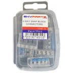 Image for SkyParts 4 Way Snap Lock Wiring Connectors - 10 Piece