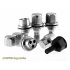 Image for 766 17mm Trilock Locking Wheel Bolts - Peugeot/Citroen O/E Flat