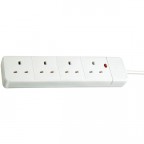Image for Brennenstuhl - 4-way Mains Extension Lead - 2m