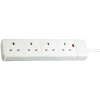 Image for Brennenstuhl - 4-way Mains Extension Lead - 2m