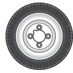 Image for Trailer Wheel & Tyre 400 x 8"