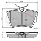 Image for Brake Pad Set