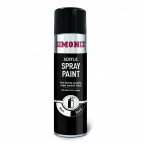 Image for Simoniz Matt Black Acrylic Spray Paint 500ml