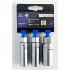 Image for Toolzone 3Pc 3/8" Dr. Spark Plug Sockets