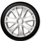 Image for 15" Mega Wheel Trims - Silver / Black - Set 4