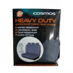 Image for Triple Bench Car Seat Cover with Velcro Opening - Grey