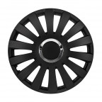 Image for 16" Dash Wheel Trims - Black - Set of 4