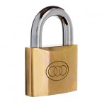 Image for Tri-Circle Brass Padlock 266/63mm