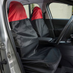 Image for Water Resistant Seat Covers Red & Black