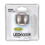 Image for Ring 12v W5W LED Bulb - Ice White