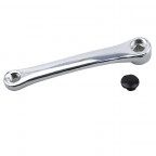 Image for Oxford Left Hand Crank Arm Cotterless Steel Chrome  - 170mm