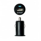 Image for iSimple 2.4A USB Port Fast Car Charger - Black