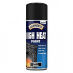 Image for Hammerite High Heat Paint - Matt Black - 400ml