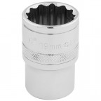 Image for Draper 1/2"D Hi-Torq 12 Point Socket - 19mm