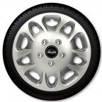 Image for 14" Mecador Wheel Trims - Silver - Set of 4