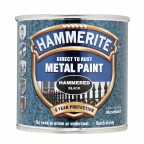 Image for Hammerite Metal Paint - Hammered Finish - Black - 250ml