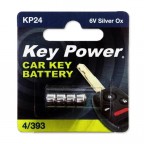 Image for GP Remote Control Car Alarm Battery - GP4/393 - 6V Silver Ox