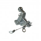 Image for Maypole Ball & Pin Coupling Silver - 50mm