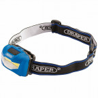 Image for Draper Tools COB LED Head Torch 3W