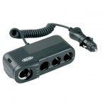 Image for Quad MultiSocket with Battery Analyser & Lighter Socket