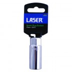 Image for Laser 3/8"D Spark Plug Socket - 16mm Single-Hex