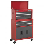 Image for Sealey 6 Drawer Topchest & Rollcab