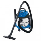 Image for Draper Wet & Dry Vaccum Cleaner - Stainless Steel Tank - 15L/1250W