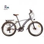 Image for Juicy Sport Click Hybrid E-Bike - Heath Purple - 26" Wheels